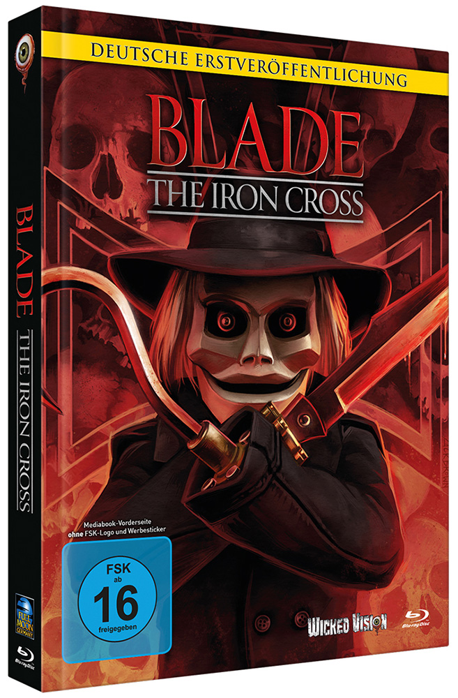 BLADE - THE IRON CROSS (Blu-Ray+DVD) - Cover A - Mediabook - Limited 222 Edition