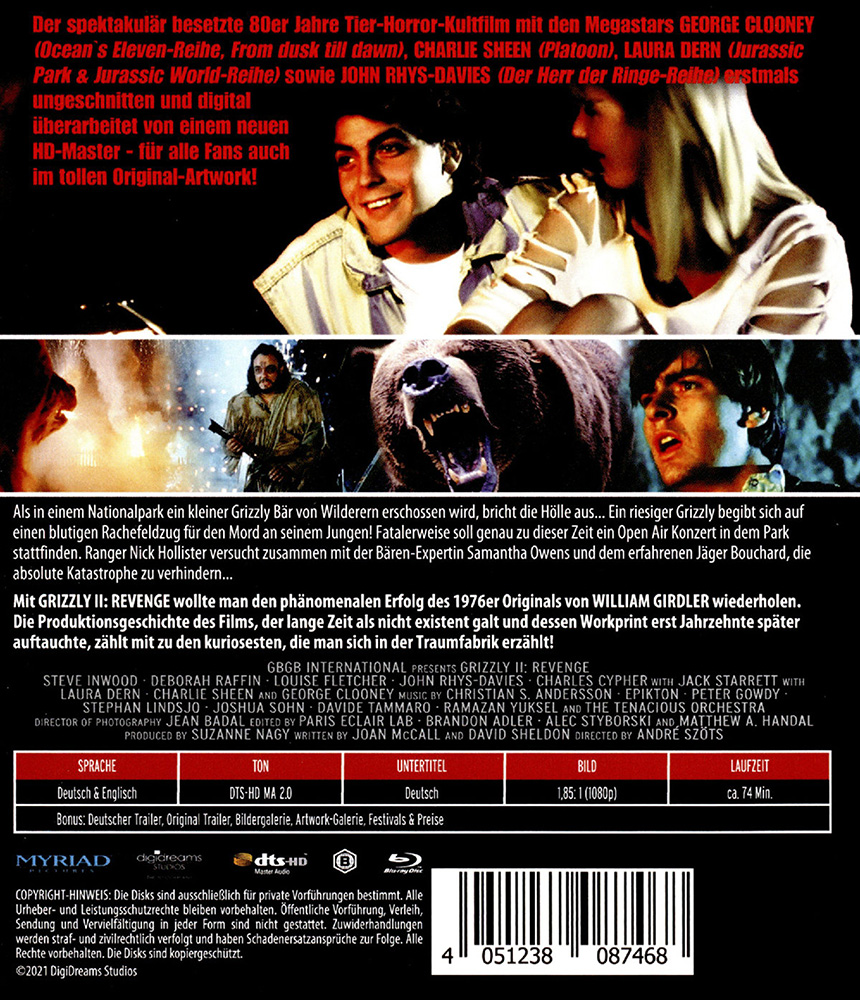 GRIZZLY 2 - REVENGE (Blu-Ray)