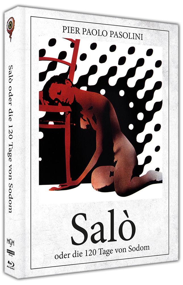 SALO ODER DIE 120 TAGE VON SODOM (4K UHD+2Blu-Rays) - Cover C - Mediabook - Limited 333 Edition