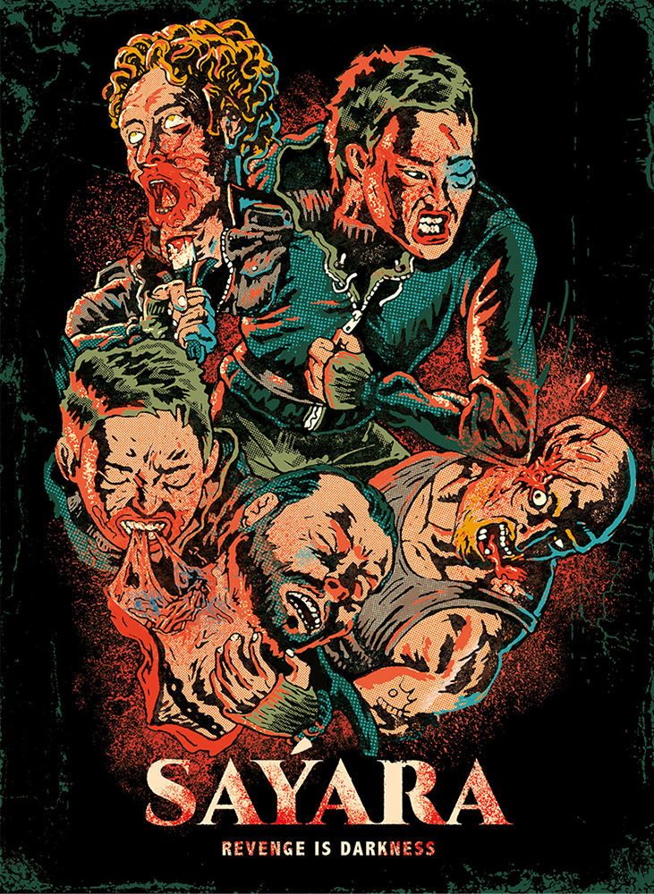 SAYARA - REVENGE IS DARKNESS (4K UHD+Blu-Ray) - Cover B - Mediabook - Limited 333 Edition