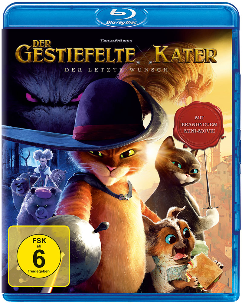 GESTIEFELTE KATER, DER - DER LETZTE WUNSCH (Blu-Ray)