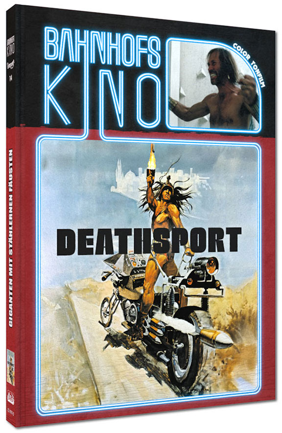 GIGANTEN MIT STÄHLERNEN FÄUSTEN (DEATHSPORT) (Blu-Ray+DVD) - Cover B - Mediabook - Limited 111 Edition