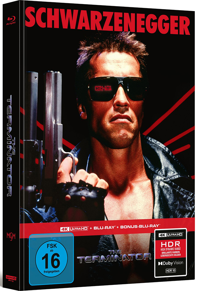 TERMINATOR (4K UHD+2Blu-Rays) - Cover A - Mediabook - Limited Edition
