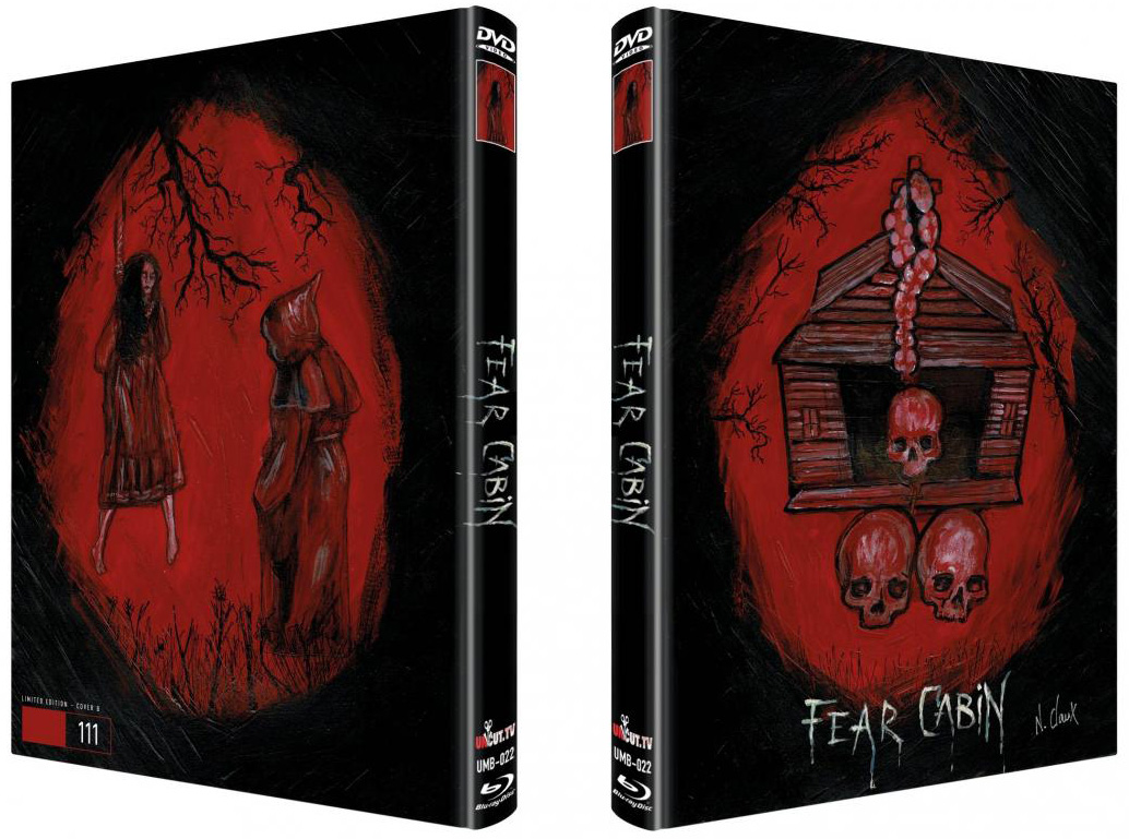 FEAR CABIN (Blu-Ray+DVD) - Cover B - Mediabook - Limited 66 Edition