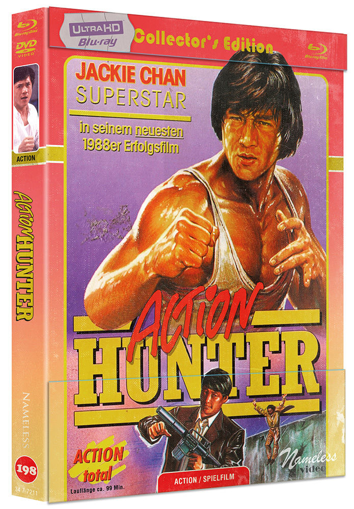 ACTION HUNTER (4K UHD+Blu-Ray) - Cover C - Mediabook - Limited 500 Edition