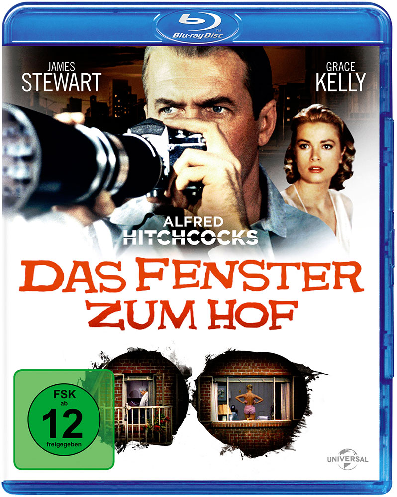 ALFRED HITCHCOCK - DAS FENSTER ZUM HOF (Blu-Ray)
