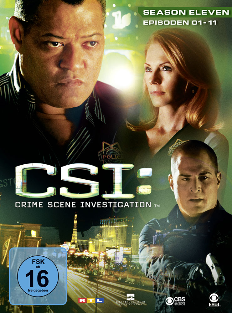 CSI: CRIME SCENE INVESTIGATION - Season 11.1 (3DVD)