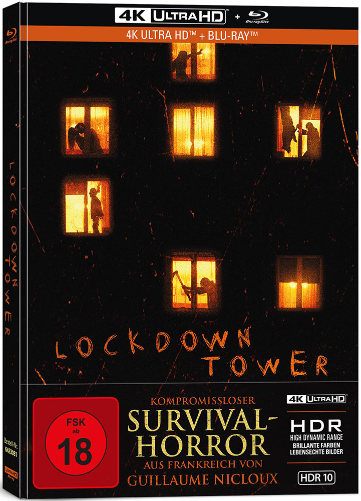 LOCKDOWN TOWER (4K UHD+Blu-Ray) - Mediabook - Limited Edition