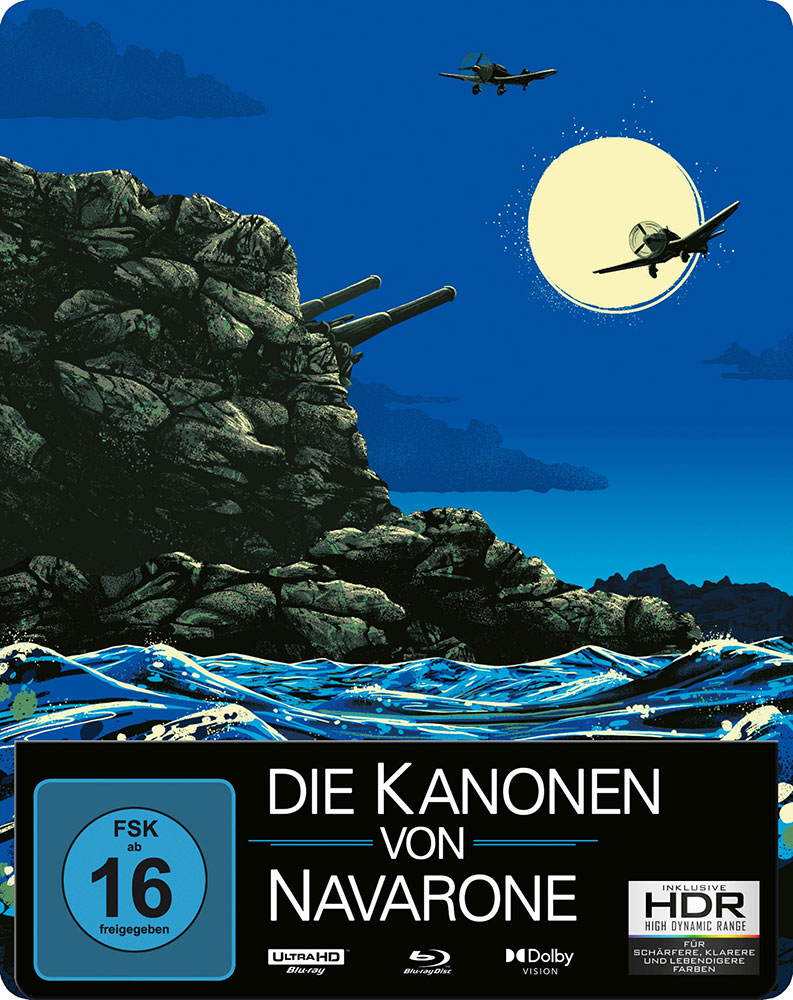 KANONEN VON NAVARONE, DIE (4K Ultra HD+Blu-Ray) - Limited SteelBook Edition - Remastered