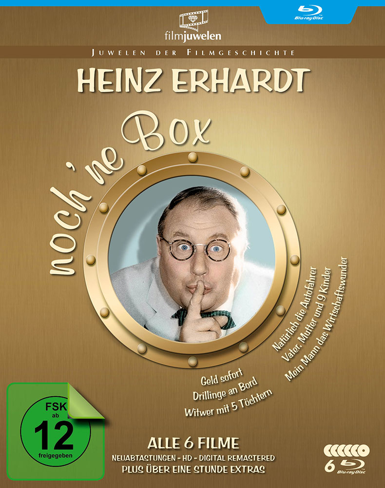 HEINZ ERHARDT - NOCH NE BOX (Blu-Ray) (6Discs)