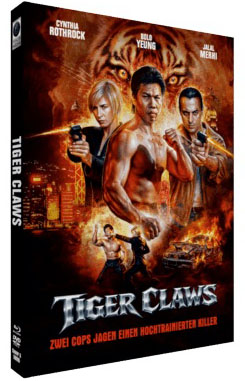 TIGER CLAWS (TIGERKRALLE) (Blu-Ray+DVD) - Cover A - Mediabook - Limited 111 Edition