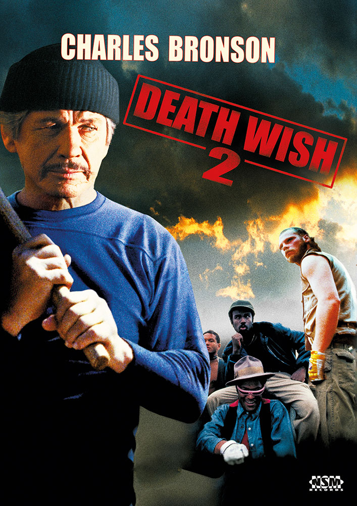 DEATH WISH 2 - DER MANN OHNE GNADE - Unrated - Uncut - Wendecover mit 2. Motiv