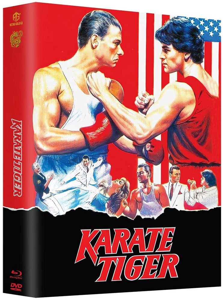 KARATE TIGER (2Blu-Ray+2DVD) - Cover A - Mediabook - Limited 250 Edition