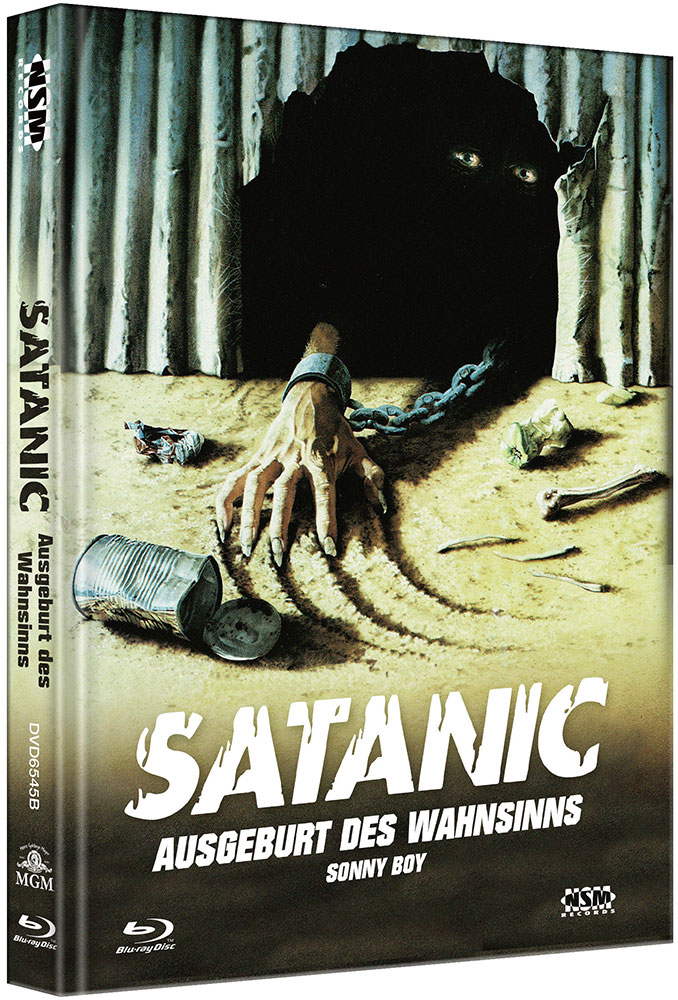 SATANIC - AUSGEBURT DES WAHNSINNS (Blu-Ray+DVD) - Cover B - Mediabook - Limited 222 Edition - Uncut