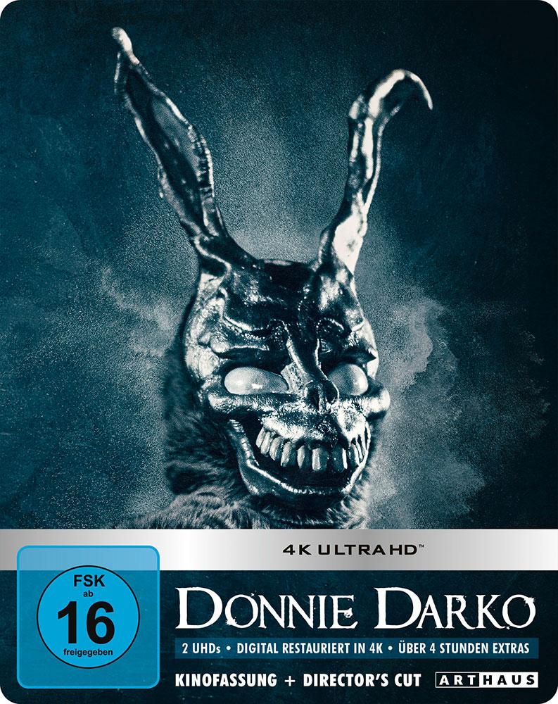 DONNIE DARKO (4K UHD) (2Discs) - Kinofassung & Directors Cut - Limited SteelBook Edition