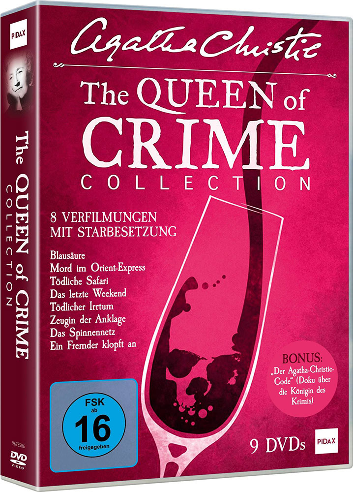 Agatha Christie - THE QUEEN OF CRIME COLLECTION (9DVD)