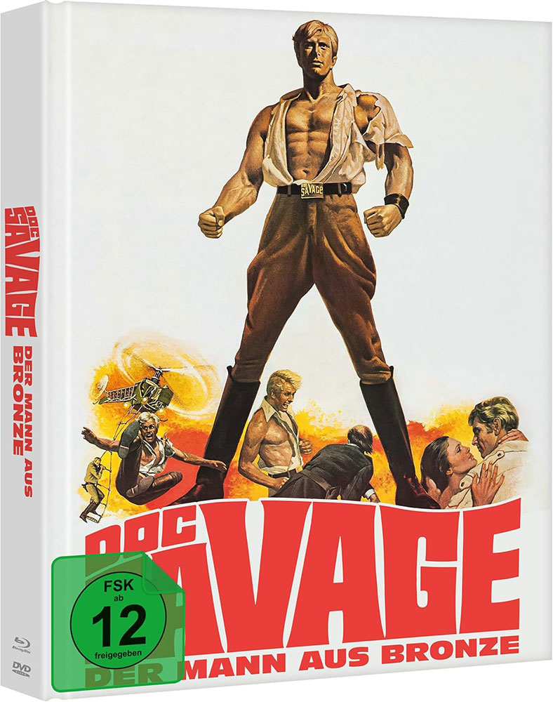 DOC SAVAGE - DER MANN AUS BRONZE (Blu-Ray+DVD) - Limited Mediabook Edition