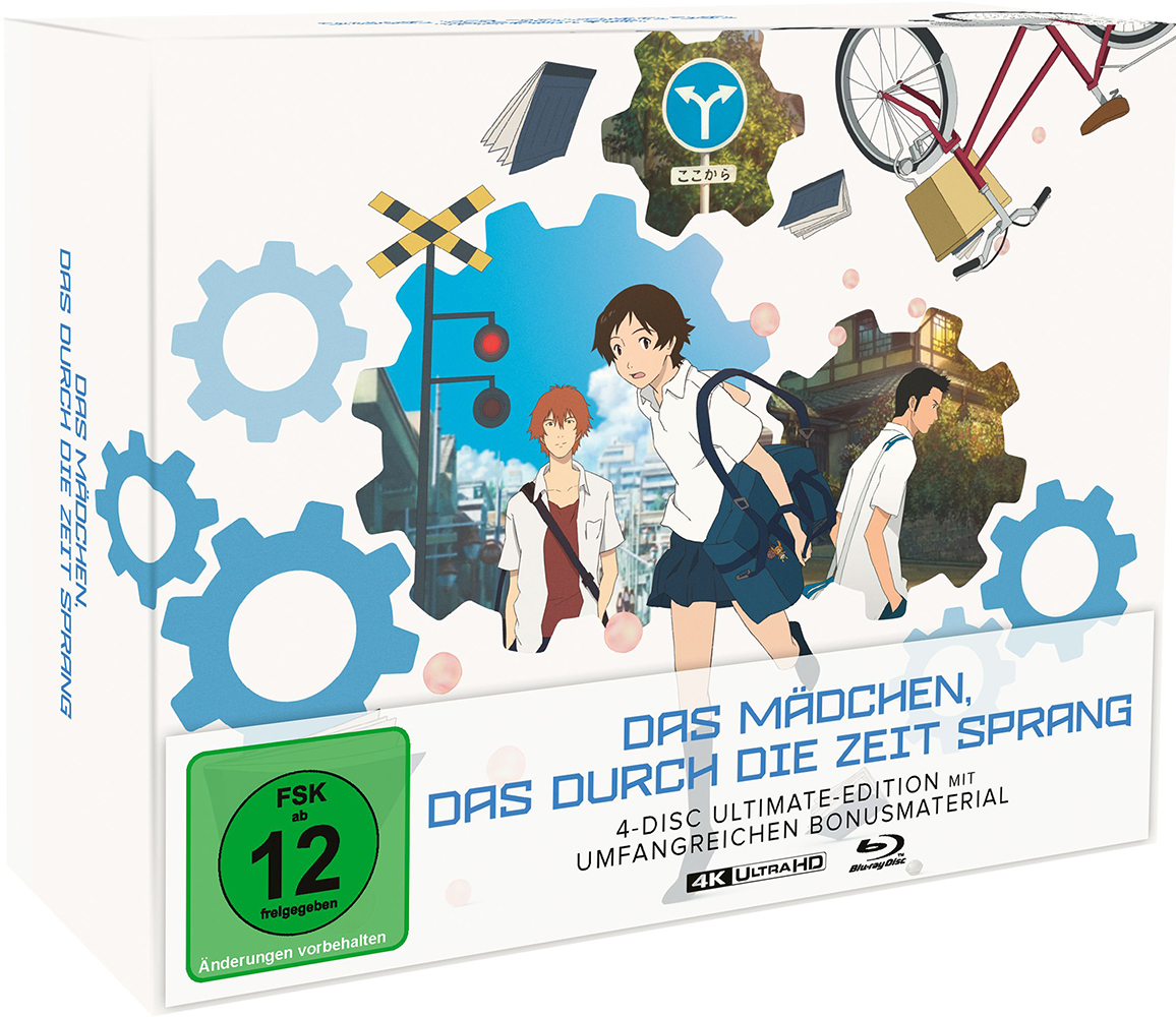 MÄDCHEN, DAS DURCH DIE ZEIT SPRANG, DAS (4K UHD+2Blu-Rays+CD) - Ultimate Edition