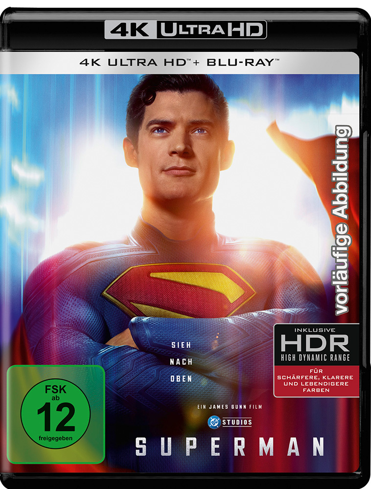 SUPERMAN (2025) (4K-UHD+Blu-Ray)