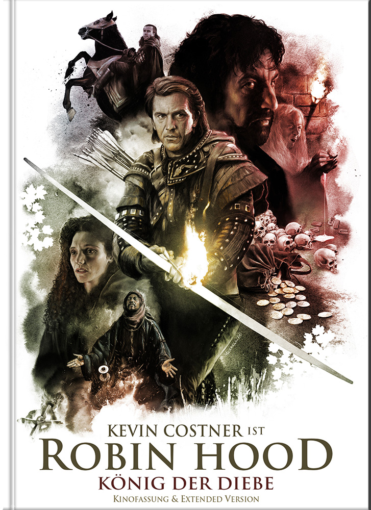 ROBIN HOOD (4K UHD+2Blu-Rays) - Cover C - Mediabook - Limited Edition