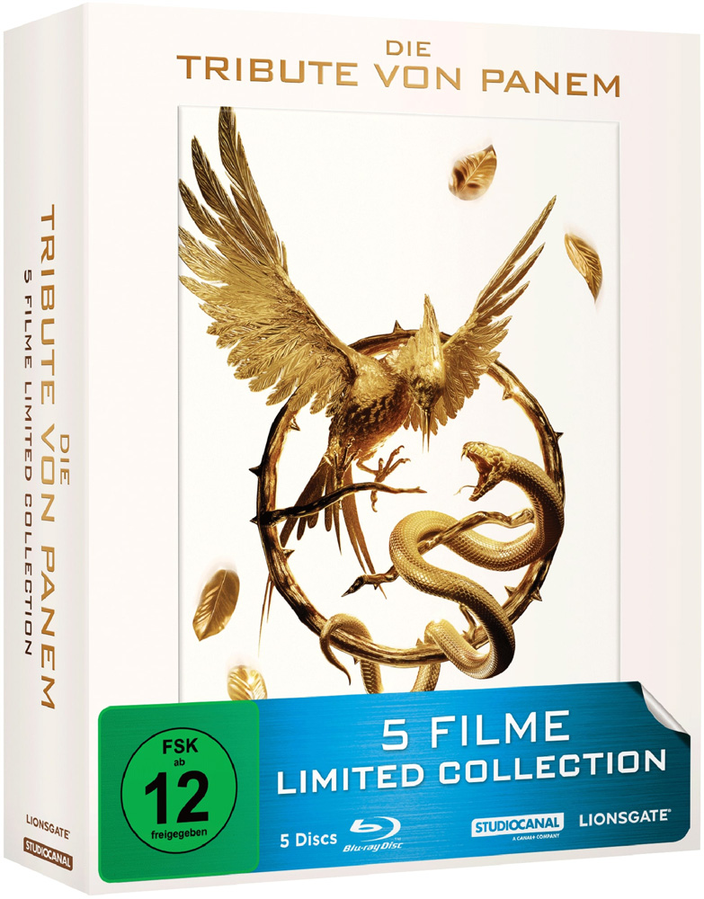TRIBUTE VON PANEM, DIE - 5 Filme Limited Collection (Blu-Ray) (5Discs)