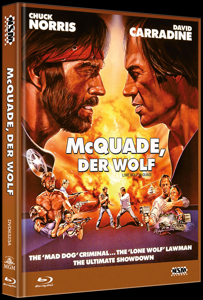 McQuade - Der Wolf (BD+DVD) - A - Mediabook 008/555
