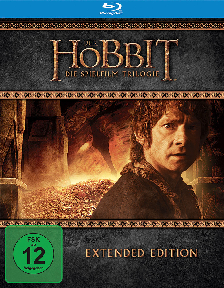 HOBBIT - DIE TRILOGIE, DER (Blu-Ray) (9Discs) - Extended Edition