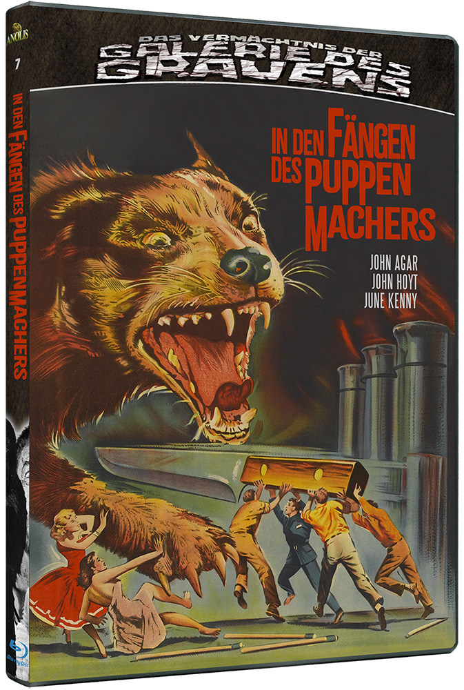 IN DEN FÄNGEN DES PUPPENMACHERS (s/w) (Blu-Ray) - Vermächtnis der Galerie des Grauens 07