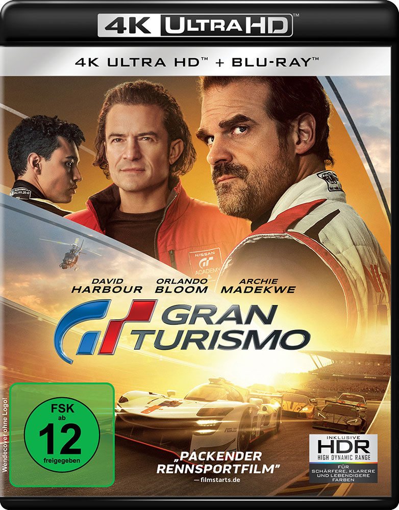 GRAN TURISMO (4K UHD+Blu-Ray)