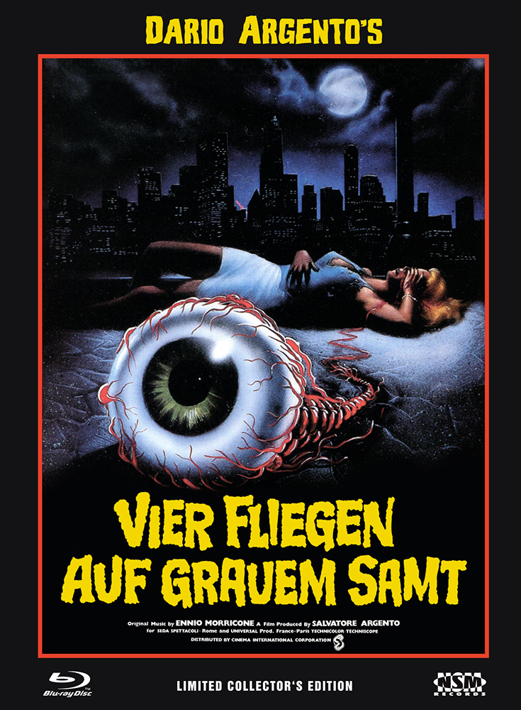 Vier Fliegen auf Grauem Samt - Cover C - Mediabook 222/333