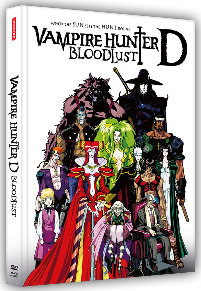 VAMPIRE HUNTER D: BLOODLUST (Blu-Ray+DVD) - Mediabook - Limited 555 Edition