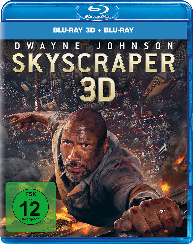 SKYSCRAPER (Blu-Ray 3D+Blu-Ray) (2Discs) - 2D & 3D Version