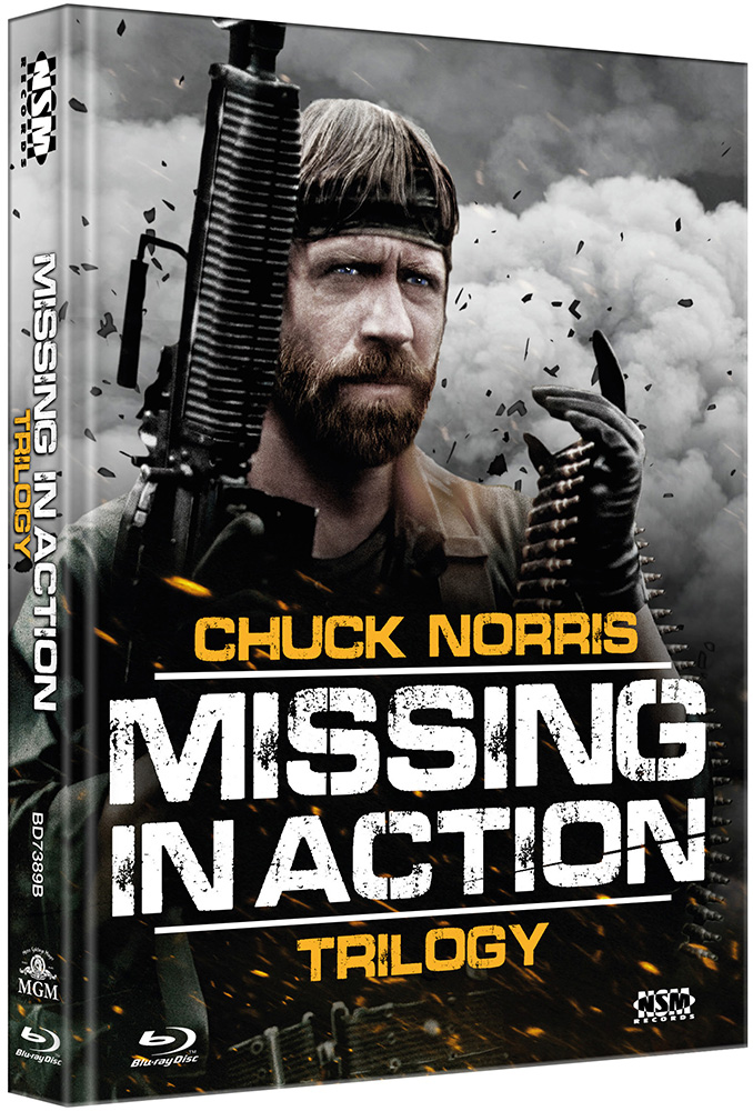 Missing in Action 1-3 (Blu-Ray) - B - Mediabook 005/333