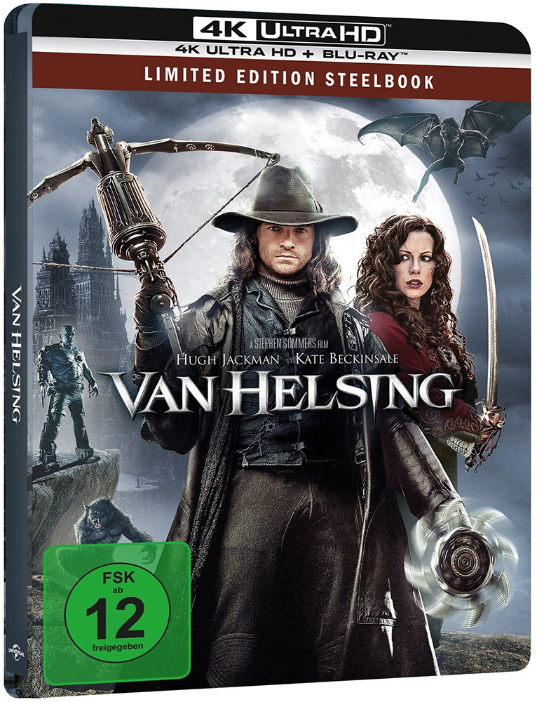 VAN HELSING (4K UHD+Blu-Ray) - SteelBook - Limited Edition