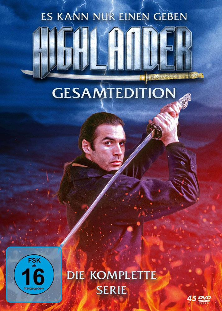 HIGHLANDER - Die komplette Serie (45 DVDs)