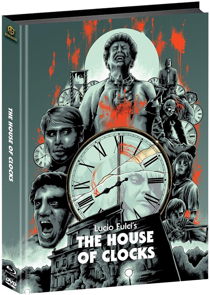 HOUSE OF CLOCKS, THE (Blu-Ray+DVD) - Cover B - Mediabook - Limited 200 Edition