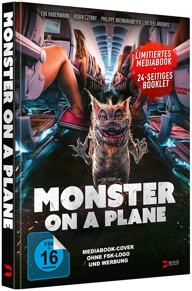 MONSTER ON A PLANE (Blu-Ray+DVD) - Cover C - Mediabook - Limited Edition