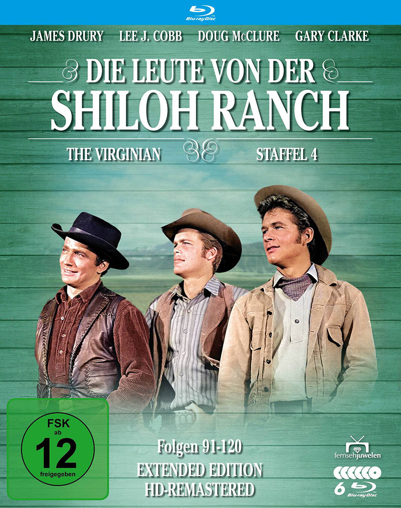 LEUTE VON DER SHILOH RANCH, DIE - Staffel 4 (Blu-Ray) (6Discs)