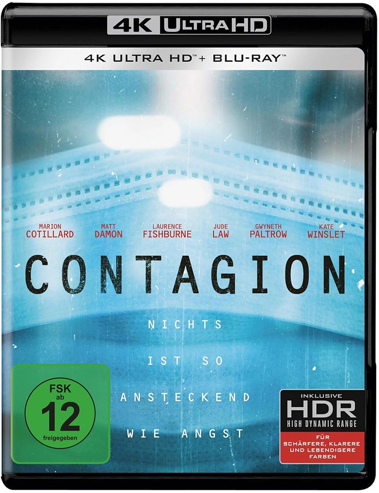 CONTAGION (4K UHD+Blu-Ray)