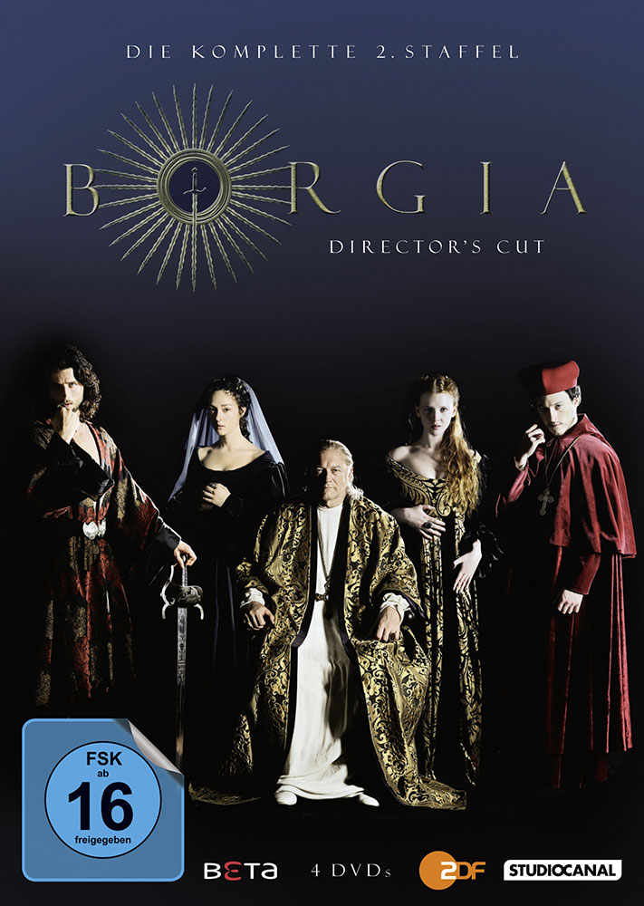 BORGIA - Die komplette 2. Staffel (4DVD) - Directors Cut - Uncut