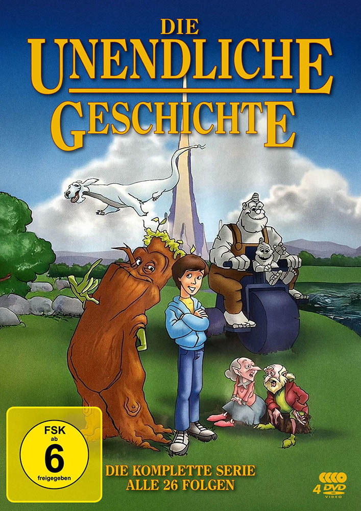 UNENDLICHE GESCHICHTE, DIE - Die komplette Zeichentrickserie (4DVDs) - 26 Episoden