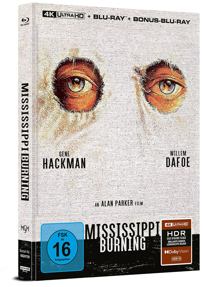 MISSISSIPPI BURNING - DIE WURZEL DES HASSES (4K UHD+2Blu-Rays) - Mediabook - Limited Edition