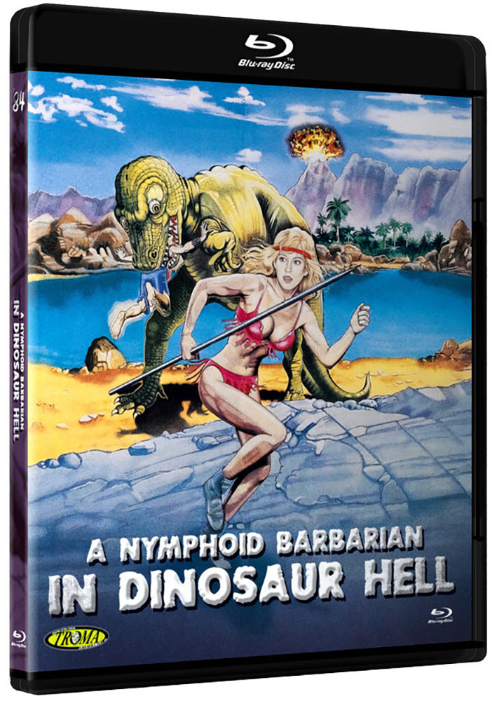 A NYMPHOID BARBARIAN IN DINOSAUR HELL (Blu-Ray) - Troma Cult Collection