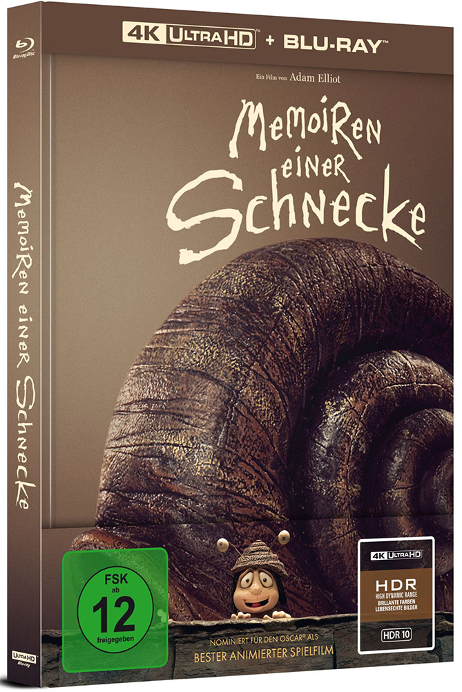 MEMOIREN EINER SCHNECKE (4K UHD+Blu-Ray) - Mediabook - Limited Edition