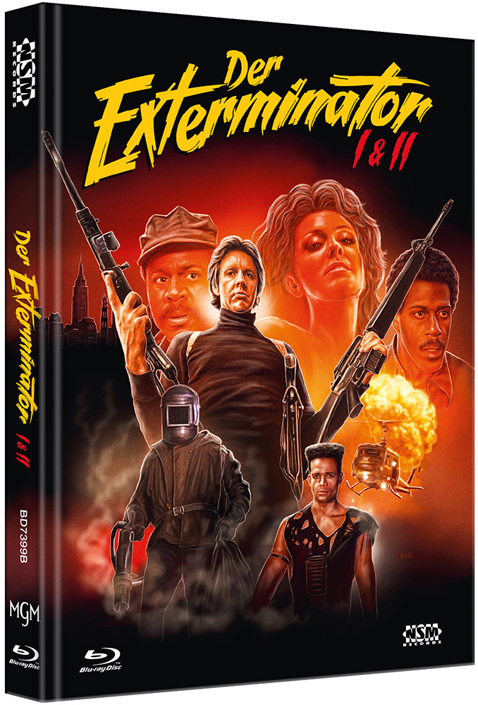 Exterminator 1 & 2 (BD) - A - Mediabook (Krause) 044/222
