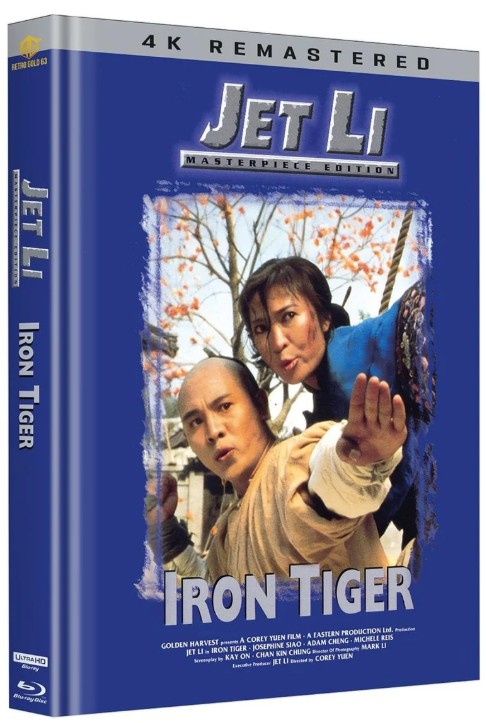 IRON TIGER (4K UHD+Blu-Ray) - Cover A - Mediabook - Limited 222 Edition