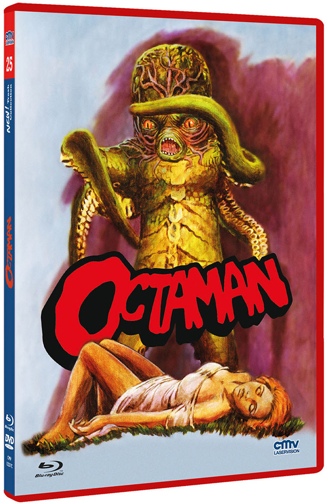 OCTAMAN - DIE BESTIE AUS DER TIEFE (Blu-Ray+DVD) - The NEW! Trash Collection 25 - Uncut