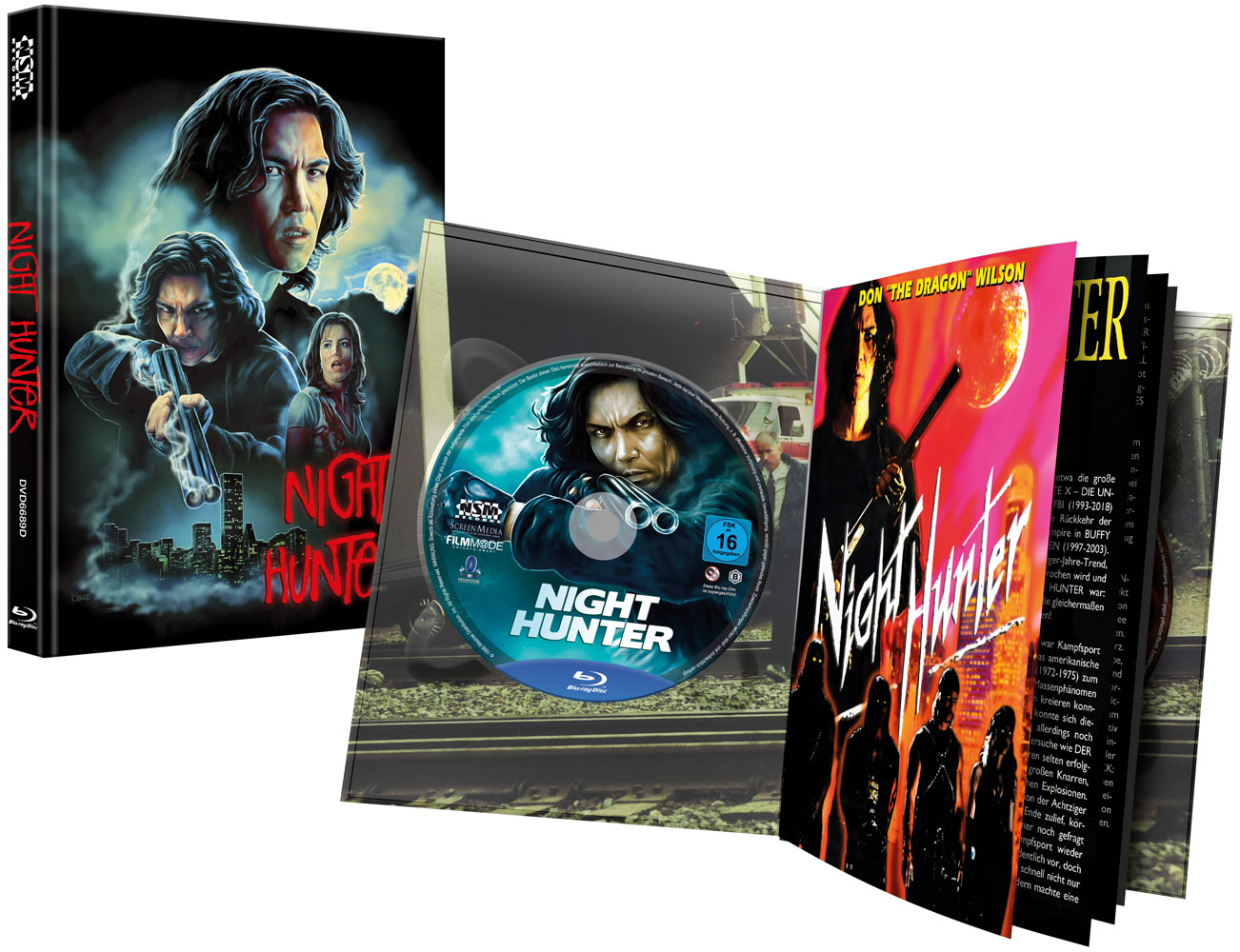 NIGHT HUNTER - DER VAMPIRJÄGER (Blu-Ray+DVD) - Cover D - Mediabook - Limited 111 Edition - Unrated Version - Uncut