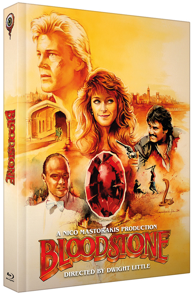 BLOODSTONE (Blu-Ray+DVD) - Cover B - Mediabook - Limited 222 Edition