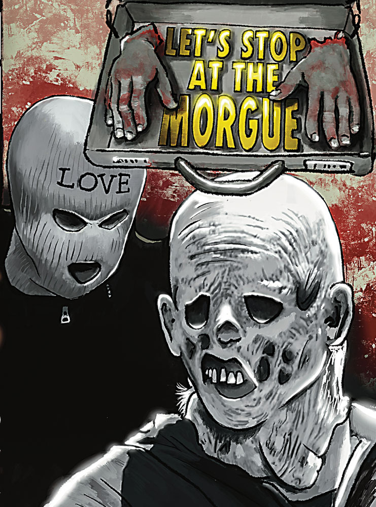 LOVEDUMP & LET´S STOP AT THE MORGUE (Blu-Ray+DVD) - Cover D - Mediabook - Limited 66 Edition
